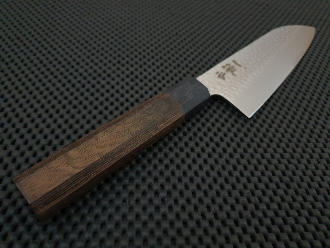 Ittetsu Damascus 180 Santoku Knife