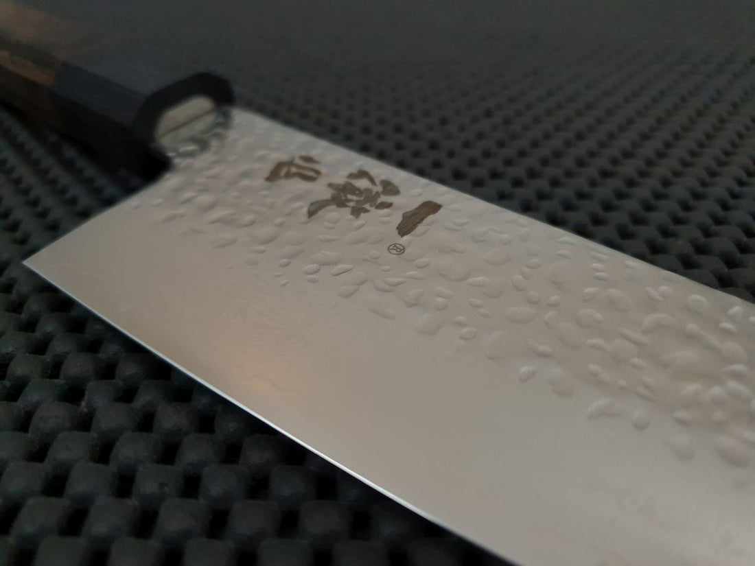 Ittetsu Damascus 180 Santoku Knife