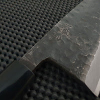 Ittetsu Large Fish Buchery Knife Japanese Deba Traditional Single Bevel Knife Kurouchi Sydney Australia