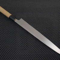 Hammer Finished Tsuchime Yanagiba Japanese Single Bevel Slicing Knife Sydney Australia