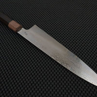 Sukenari Ginsan Damascus | 240 Gyuto Knife (Ebony)