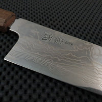 Sukenari Ginsan Damascus | 270 Gyuto Knife