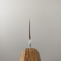 Sukenari ZDP Migaki | 195 Santoku Knife (KMT Oak)
