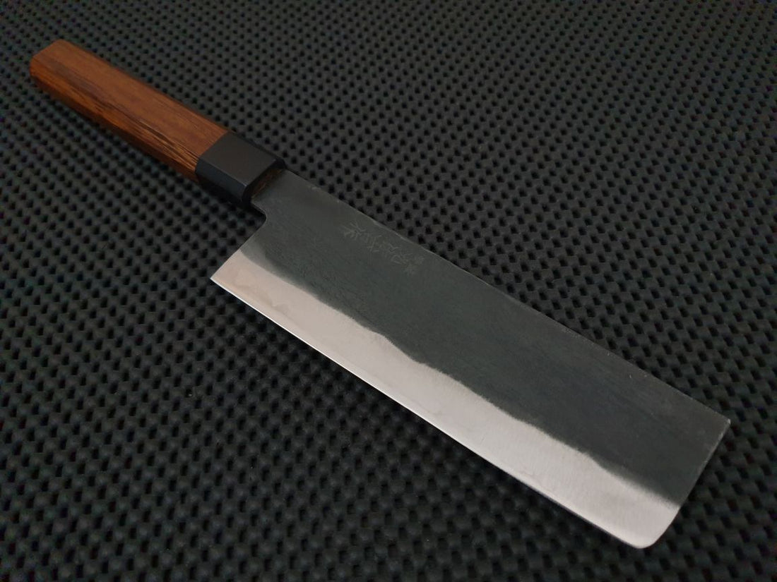 Yoshida Hamono Carbon Nakiri Knife