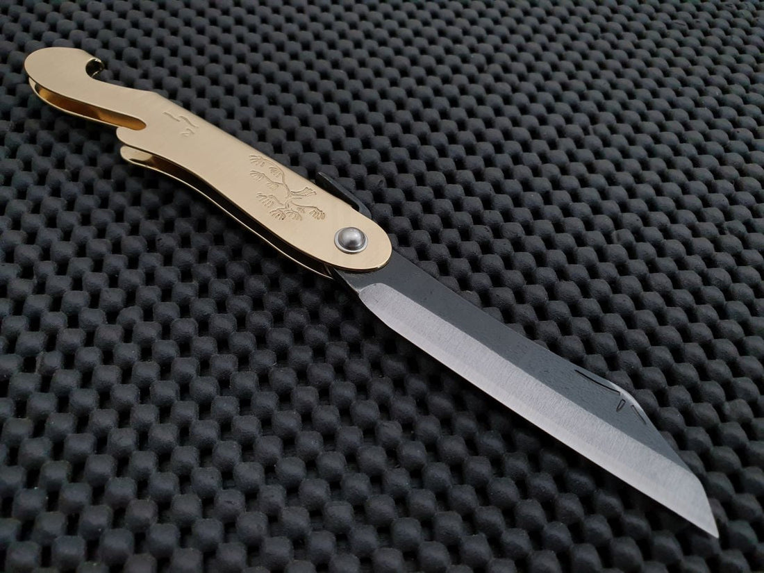 Mt Fuji Folding Knife Bottle Opener