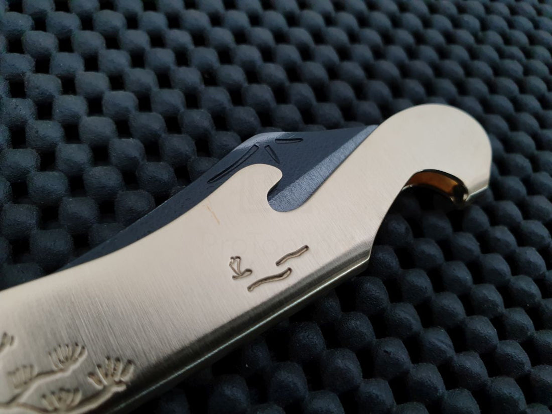 Mt Fuji Folding Knife Bottle Opener