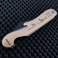 Mt Fuji Folding Knife Bottle Opener