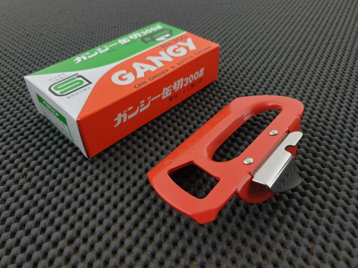 Japanese Can Opener 3-in-1 GANGY KANKIRI Stainless Steel（缶切り ステンレス）