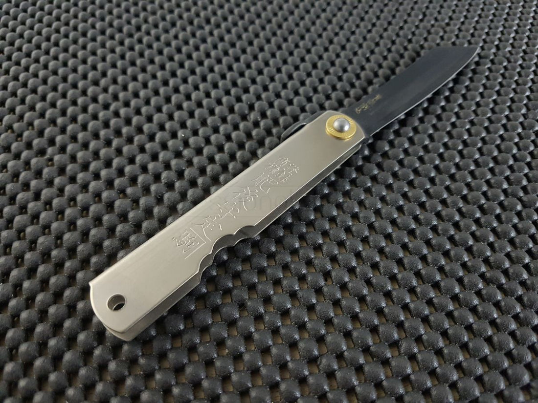 Higonokami Titanium Folding Knife Japan _Japanese Knives Australia
