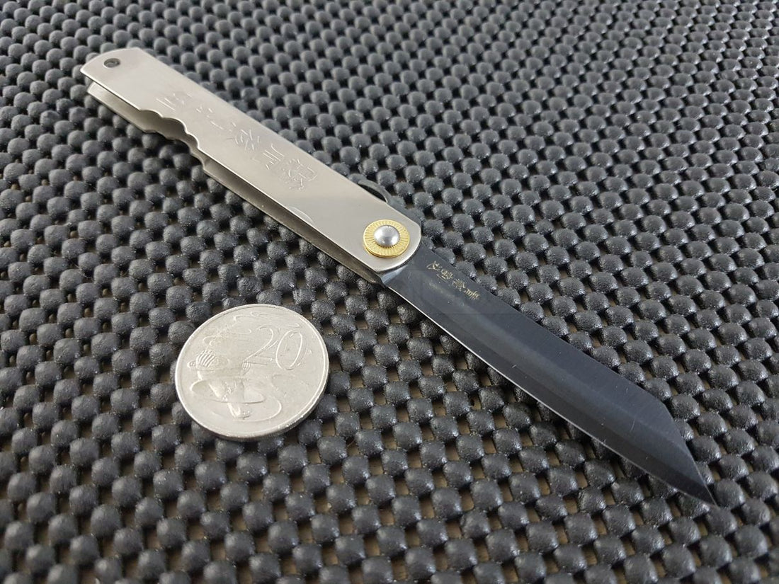 Higonokami Titanium Folding Knife Japan _Japanese Knives Australia