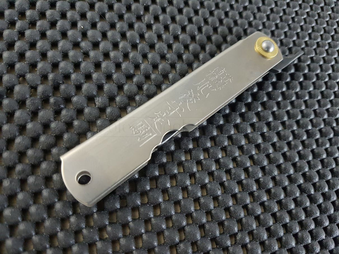Higonokami Titanium Folding Knife Japan _Japanese Knives Australia