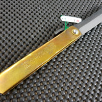 Nagao Higonokami Folding Knife | White #2 Steel - X Large Vintage Motosuke (#16Y-K)