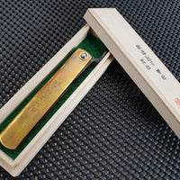 Nagao Higonokami Folding Knife | White #2 Steel - X Large Vintage Motosuke (#16Y-K)