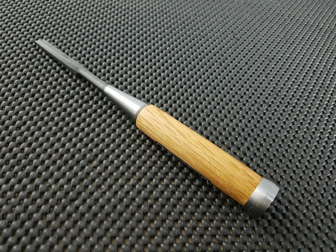 Shirogami Oire Nomi - Premium Japanese Chisel _Woodworking Tools & Kitchen Knives Made In Japan
