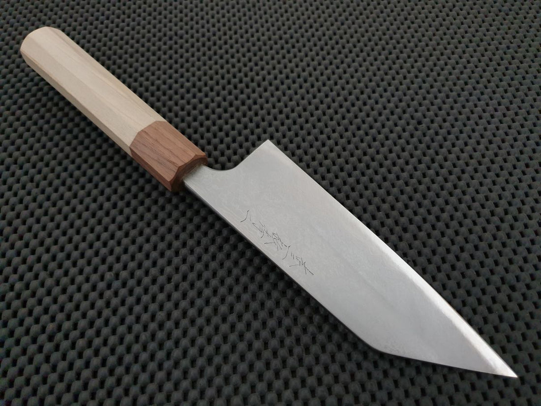 Mazaki Damascus Bunka Knife