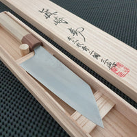 Mazaki Damascus Bunka Knife