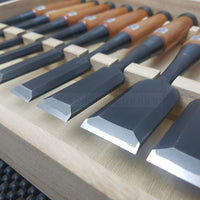 Morihei Yoshitomo Oire Nomi Japanese Chisel Set Australia
