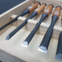 Morihei Yoshitomo Oire Nomi Japanese Chisel Set Australia