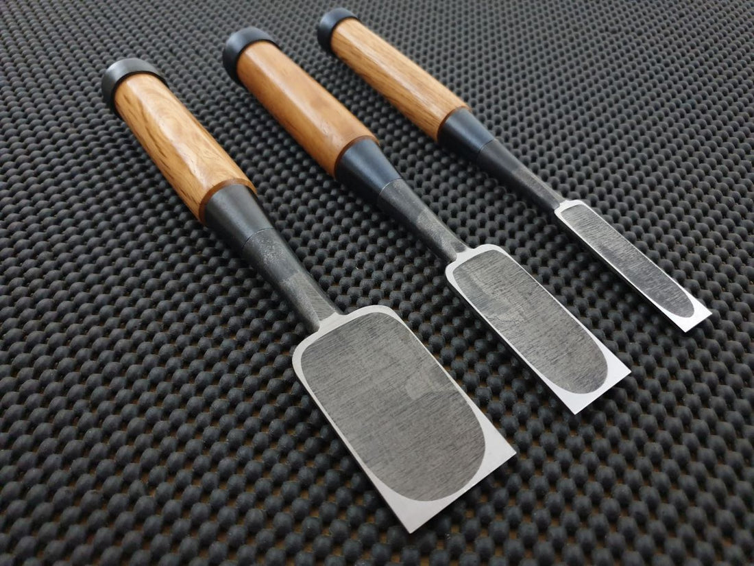 Japanese Woodworking Hand Tools Oire Nomi Chisel Set