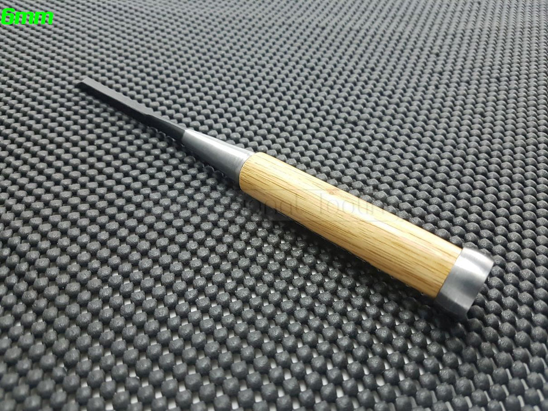 Shirogami Oire Nomi - Premium Japanese Chisel _Woodworking Tools & Kitchen Knives Made In Japan