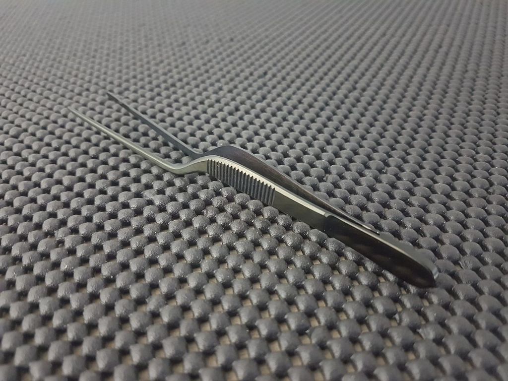 Offset Plating Tweezers at ProTooling Australia _Japanese Kitchen Knives & Whetstones