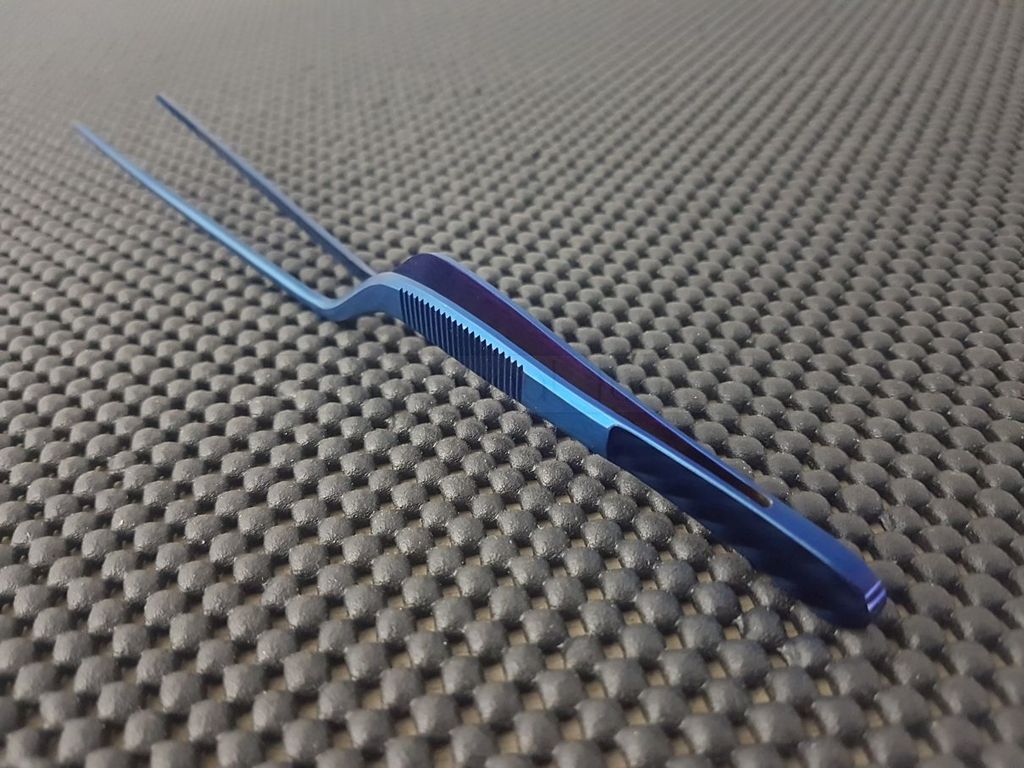 Offset Plating Tweezers at ProTooling Australia _Japanese Kitchen Knives & Whetstones