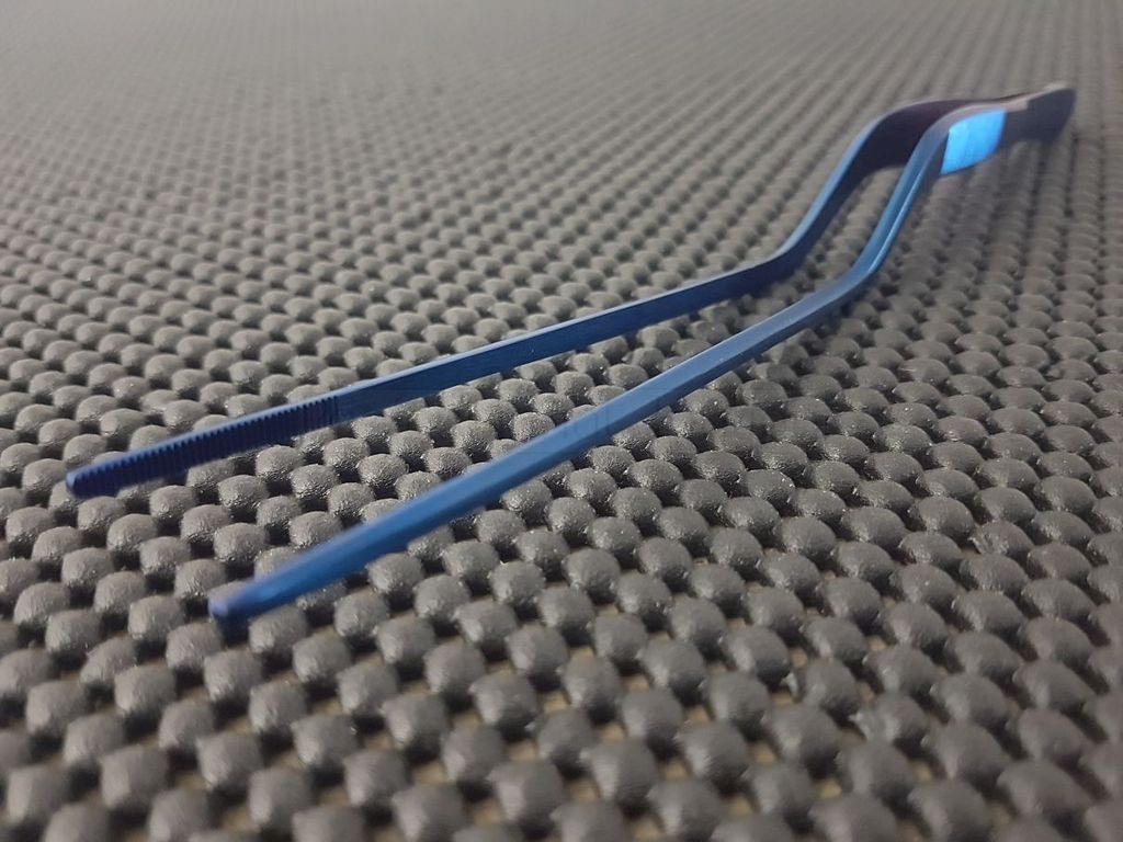Offset Plating Tweezers at ProTooling Australia _Japanese Kitchen Knives & Whetstones