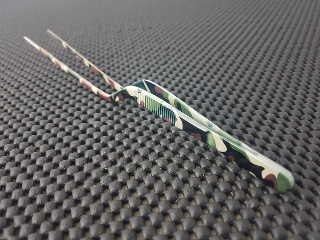 Offset Plating Tweezers at ProTooling Australia _Japanese Kitchen Knives & Whetstones