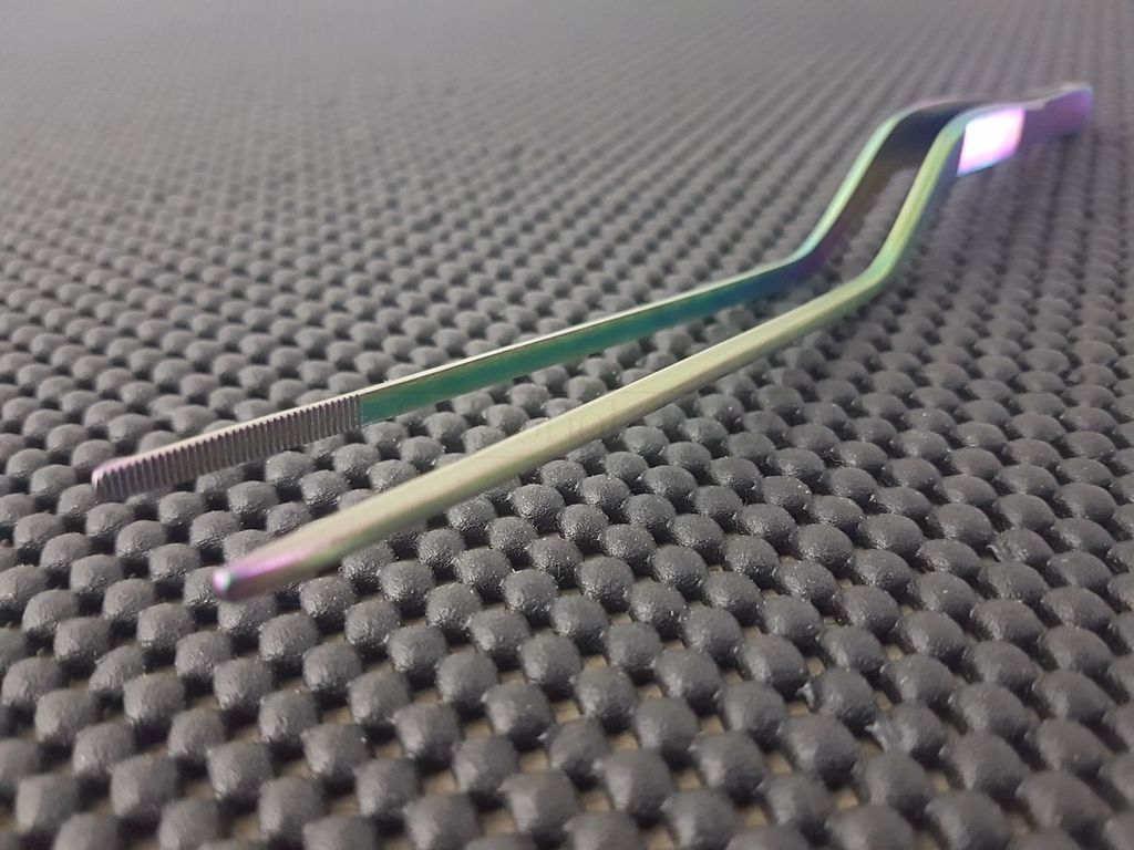 Offset Plating Tweezers at ProTooling Australia _Japanese Kitchen Knives & Whetstones