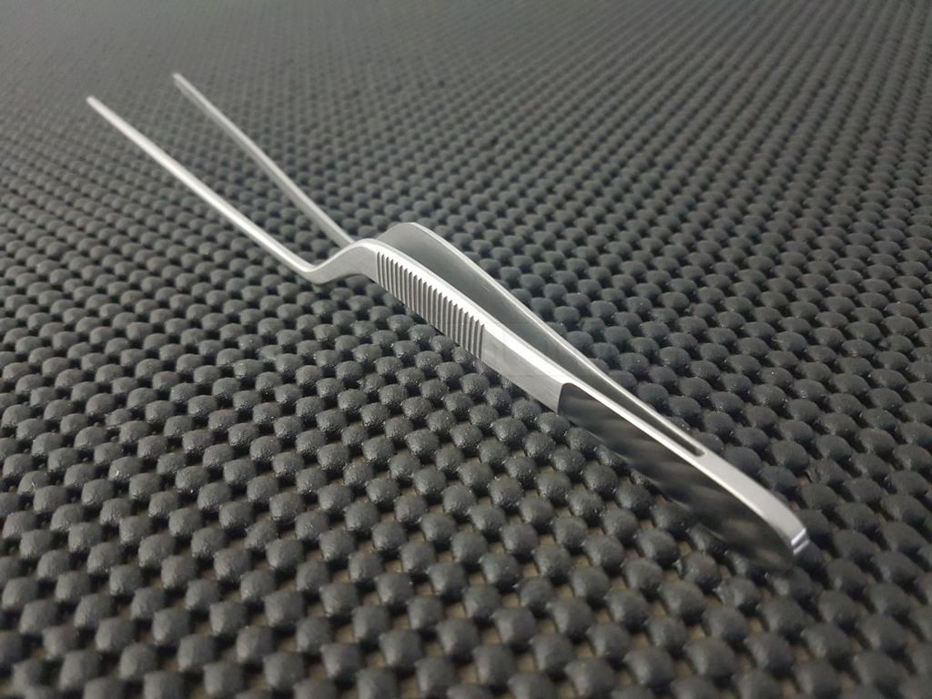 Offset Plating Tweezers at ProTooling Australia _Japanese Kitchen Knives & Whetstones
