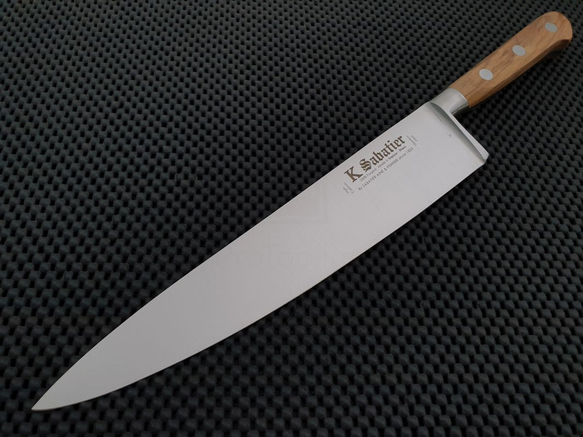 K Sabatier - Authentique INOX - 5” Serrated Tomato Knife - Olive Wood –  Strata