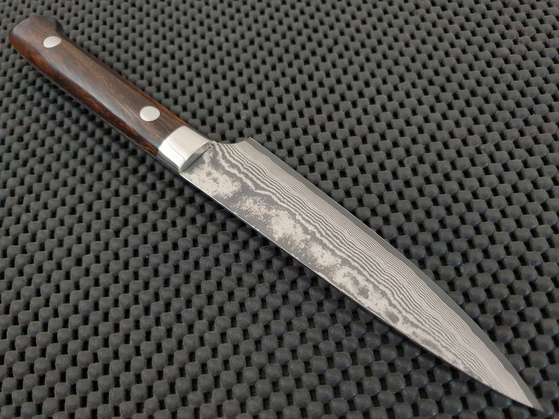 Saji Nickel Damascus Japanese Knife