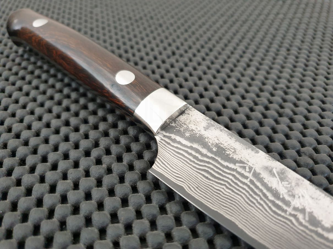 Saji Nickel Damascus Japanese Knife