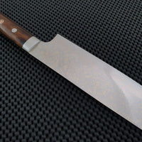 Takeshi Saji Rainbow Damascus Nakiri Knife