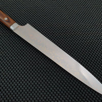 Takeshi Saji Rainbow Damascus Sujihiki Knife