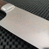 Takeshi Saji Rainbow Damascus Gyuto Knife