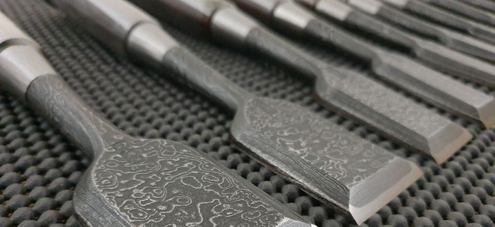 Japanese Chisel Patterns Japanese Chisels | Fine Japanese Tataki & Oire Chisel Sets – ProTooling