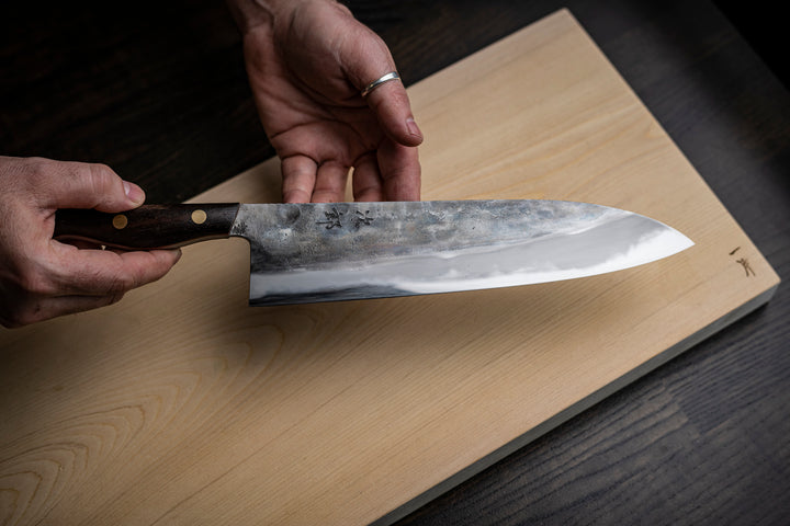 Japanese knives by blacksmith