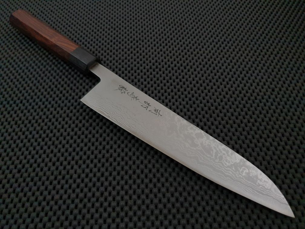 Damascus Carbon Steel Knife