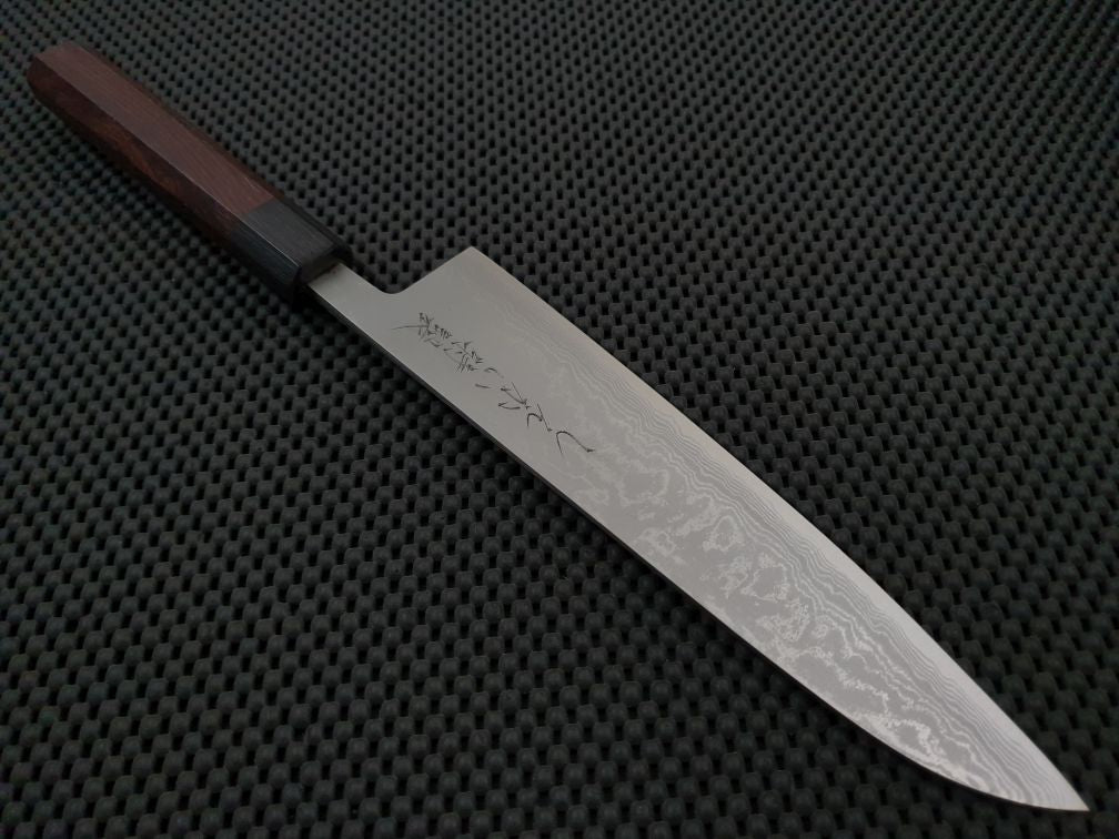 Damascus Carbon Steel Knife