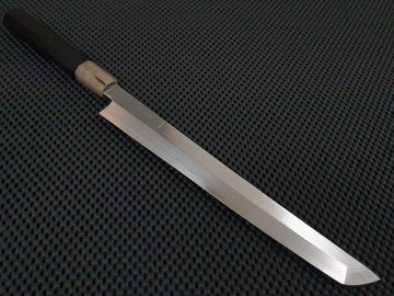 Hitohira Kikuchiyo Manzo | 270mm Yanagiba Sakimaru Knife (Aogami)