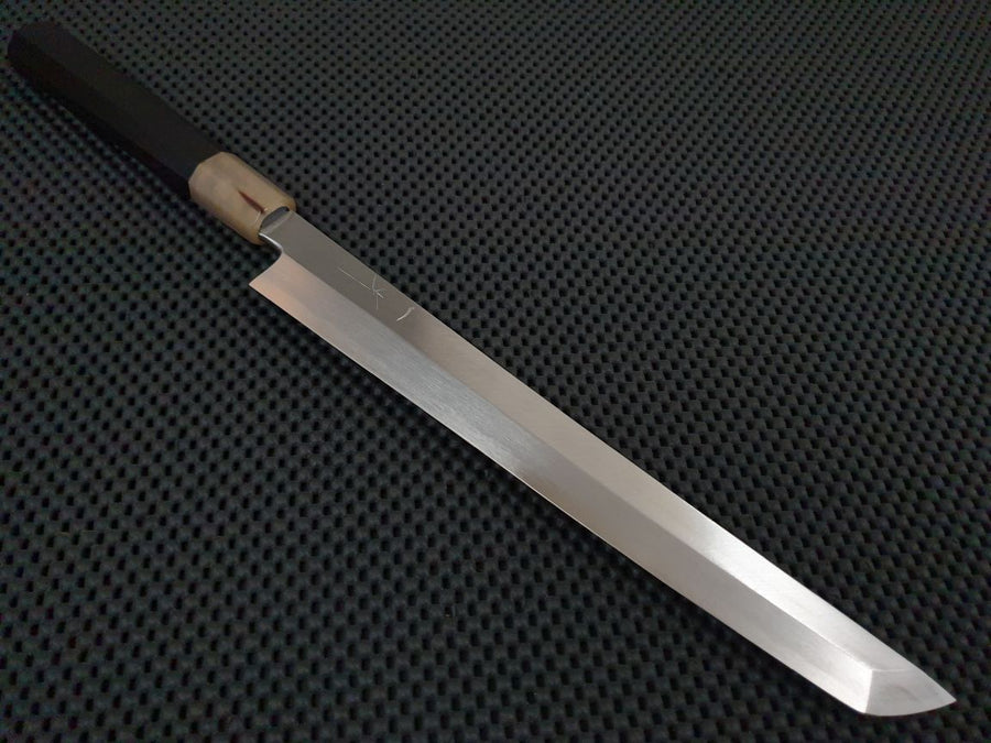 Hitohira Kikuchiyo Manzo | 270mm Yanagiba Sakimaru Knife (Aogami)