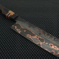 Hendrik Max Kitchen Knives Copper Nakiri Vegetable Knife Sydney Australia