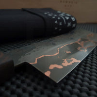 Hendrik Max Kitchen Knives Copper Nakiri Vegetable Knife Sydney Australia