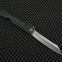 Nagao Higonokami Knife | Black "Economy" Kiridashi