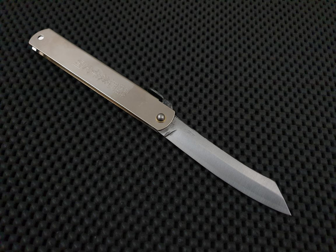 Nagao Higonokami Knife | Silver "Economy" Kiridashi
