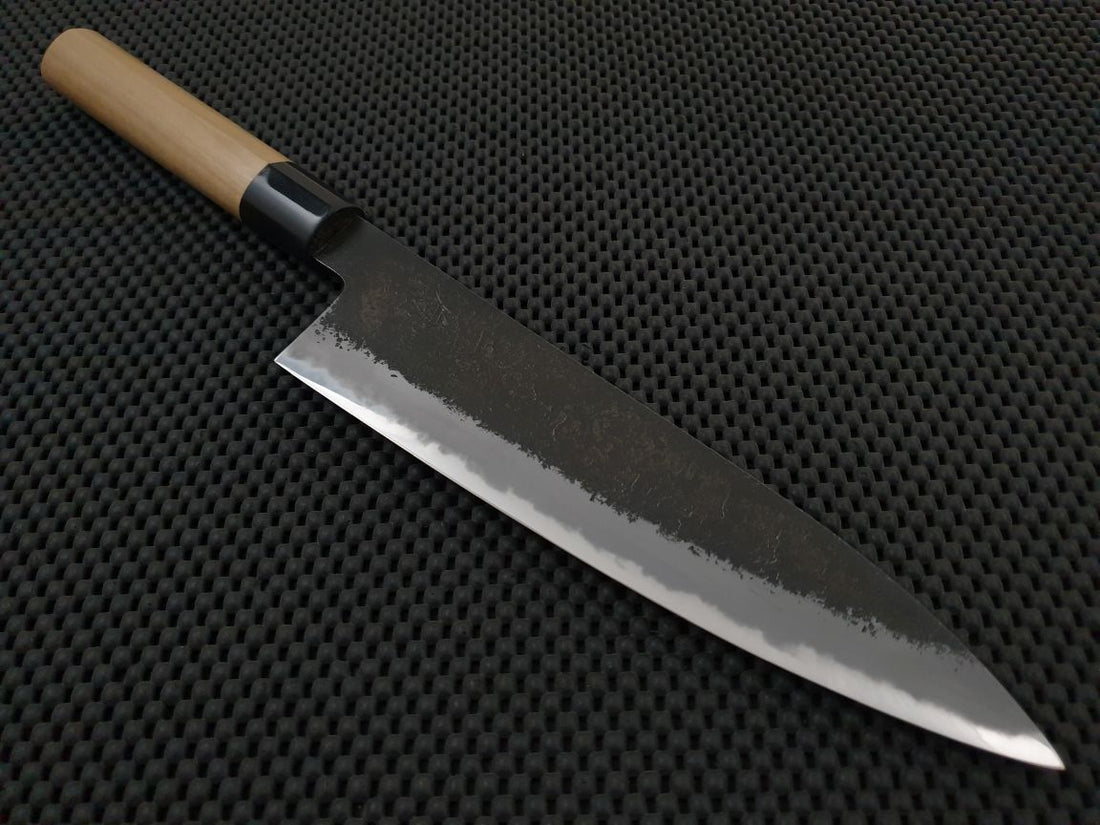 Hitohira Hinode Nashiji | 210mm Gyuto Knife