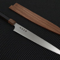 Hitohira Imojiya Ebony Bread Knife