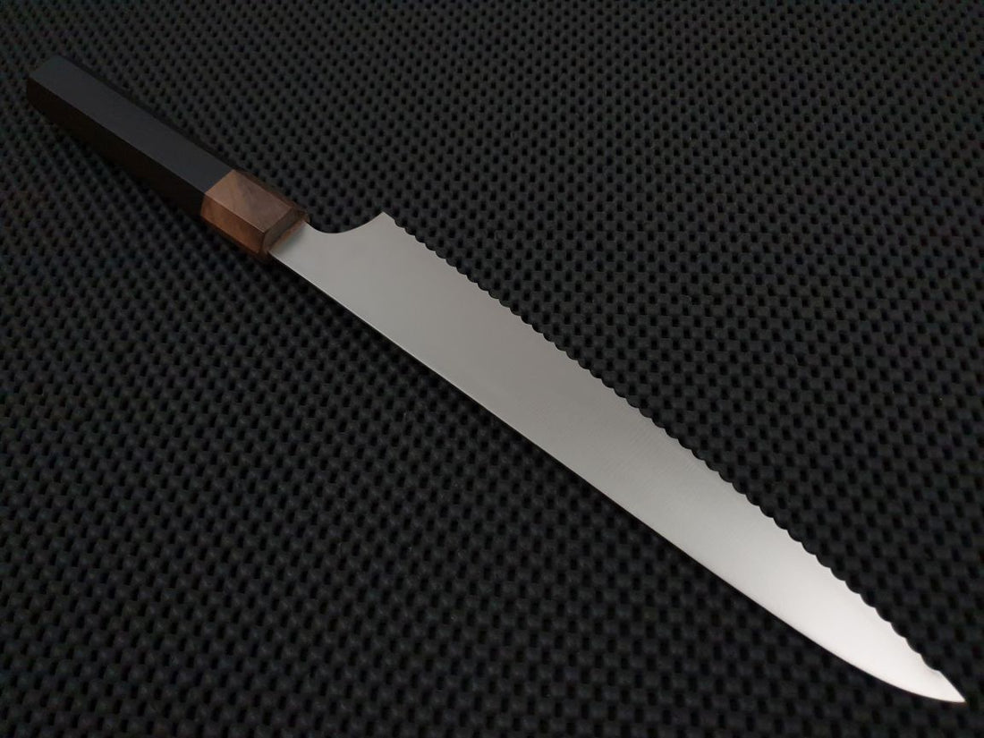 Hitohira Imojiya Ebony Bread Knife