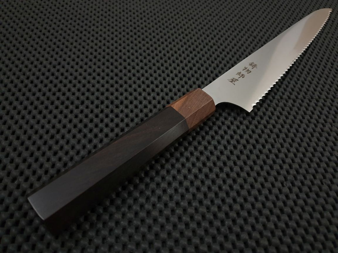 Hitohira Imojiya Ebony Bread Knife